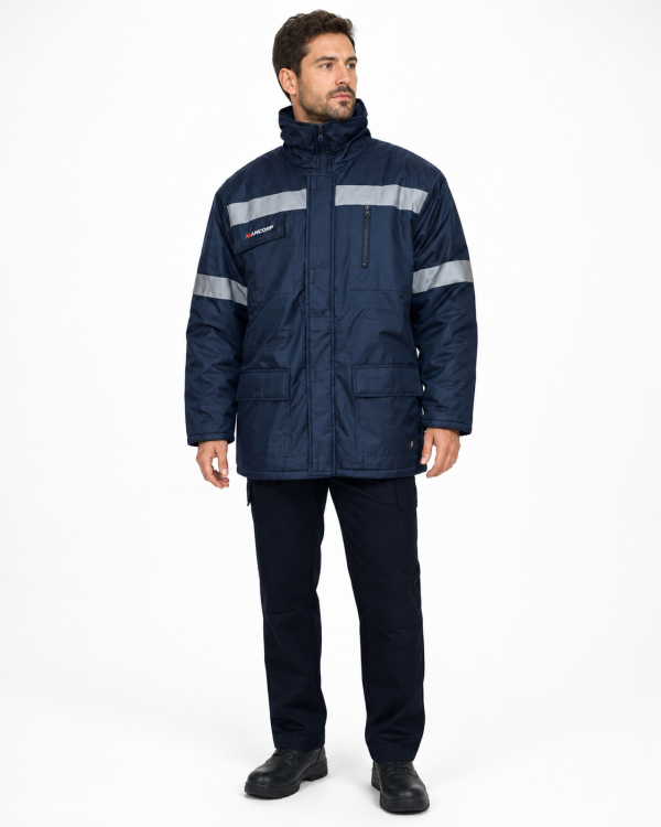 Uniforme Industrial con Parka Impermeable y Térmica | Vestuario Operativo