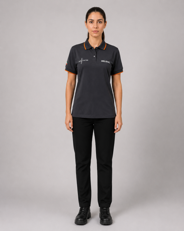 Uniforme Operativo Femenino con Polera Polo de Jersey Algodón
