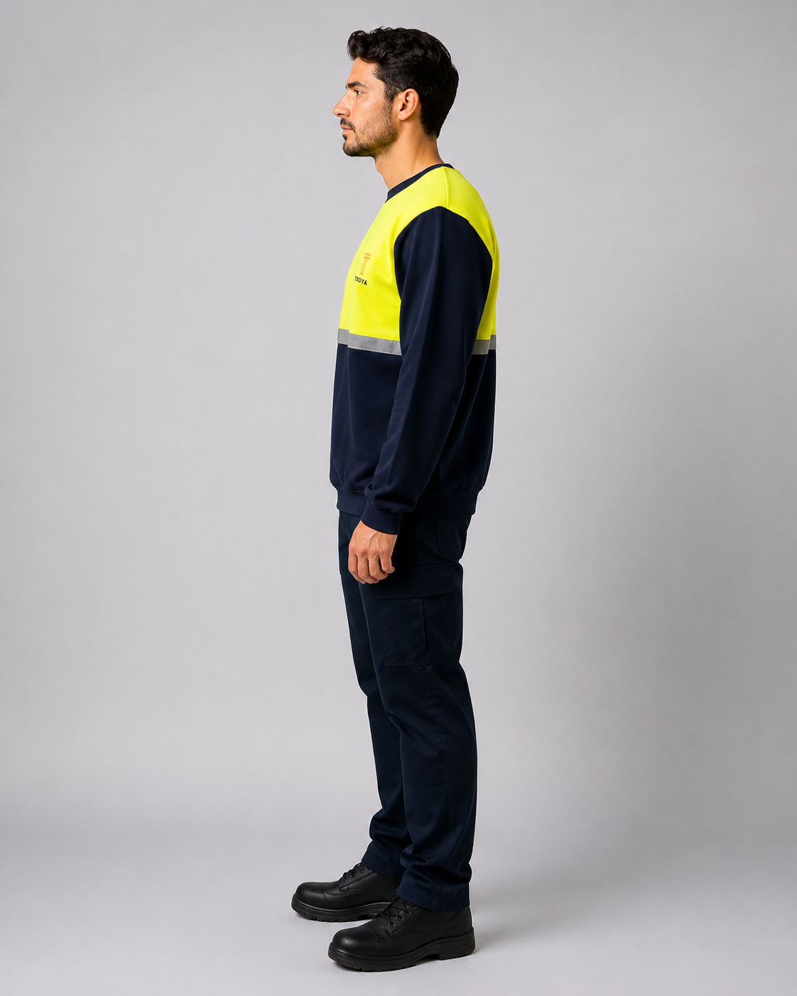 Uniforme Operativo con Polerón de Franela de Algodón y Pantalón Cargo
