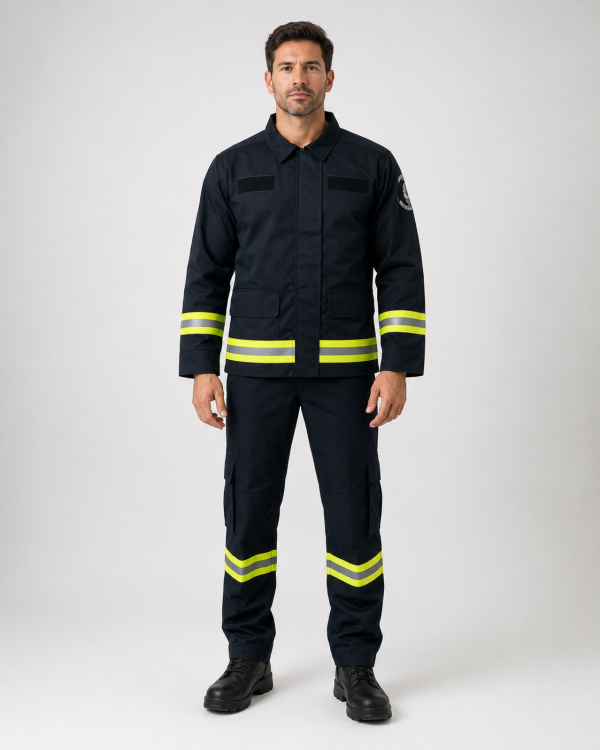 Uniforme Ripstop para Formación Bomberil con Chaqueta y Jardinera